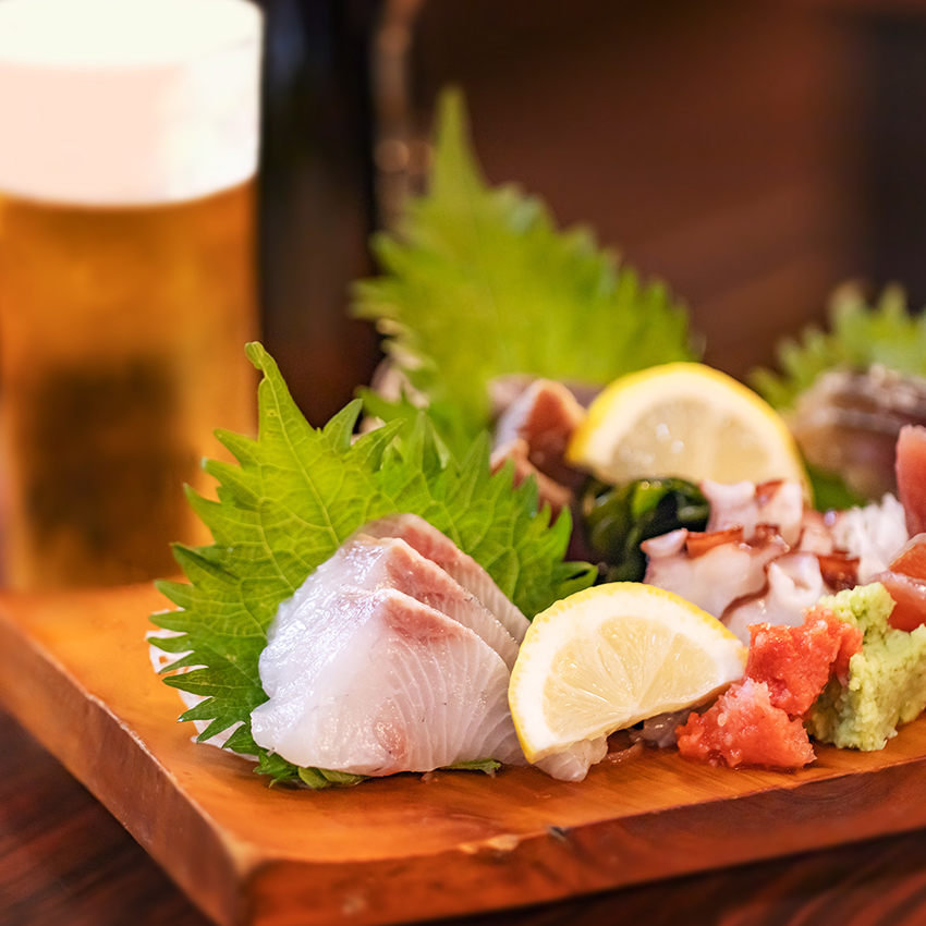 料理を堪能する